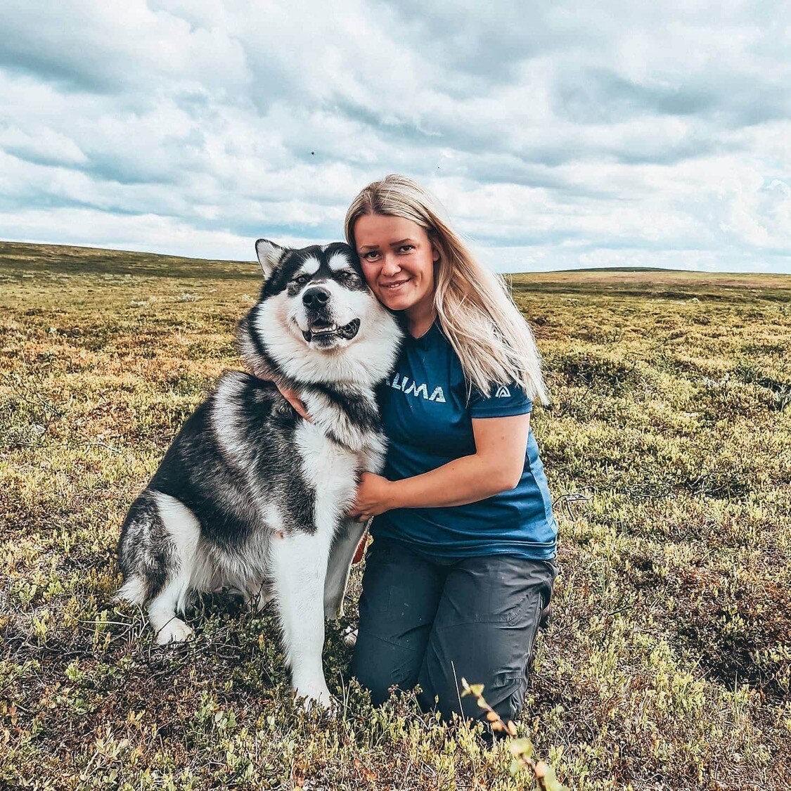 Stine og Malamutene